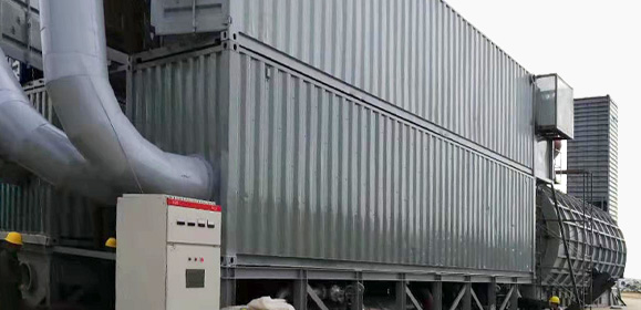 不鏽臥式濕式靜電除霧（wù）/除塵器